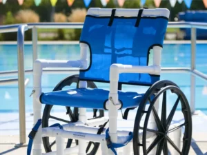 pvc pool access chairs